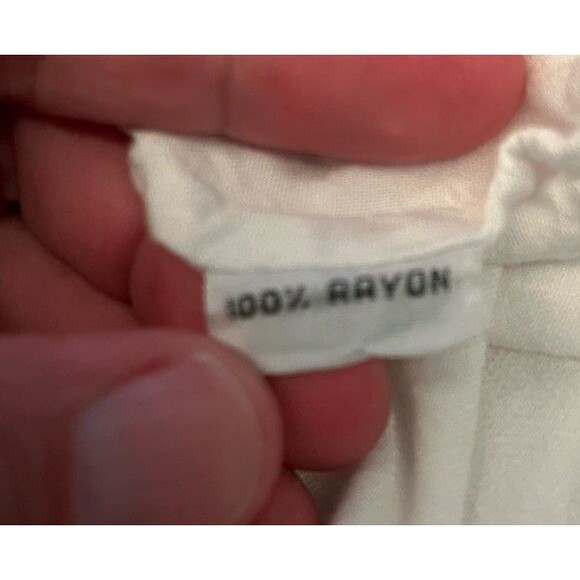 Vintage L’ Pogee Women's Size L/XL Floral Embroidered Bohemian Tiered Tank Top - Picture 5 of 6